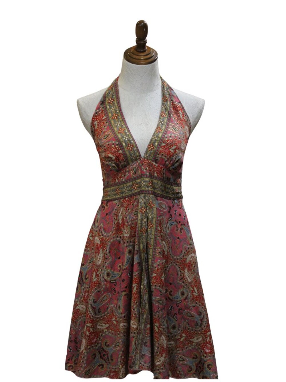 Bohemian Sequence V Neck Spaghetti Strap Dress - Casual Womenswear with Elegant